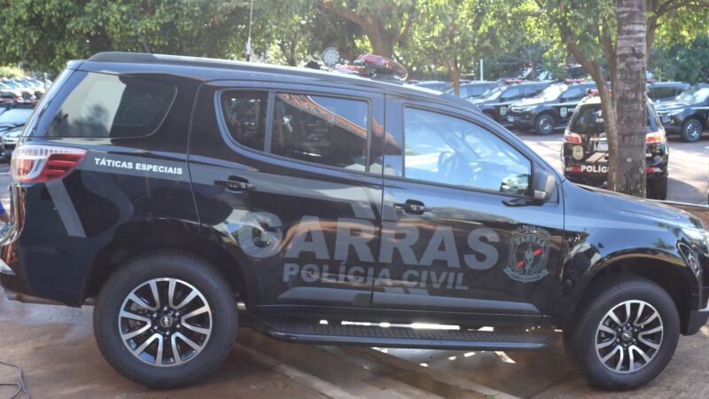 Garras prendeu envolvido nesta quinta-feira 