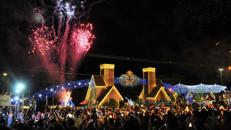 Inauguração da Cidade do Natal em 2019