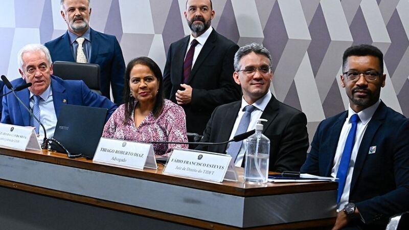 Jaceguara Dantas da Silva passou por sabatina na CCJ, presidida pelo senador Otto Alencar