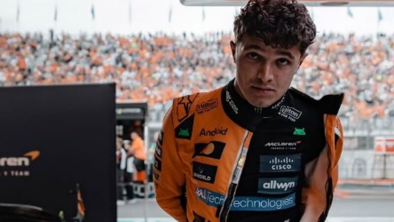 Lando Norris venceu o GP de Interlados