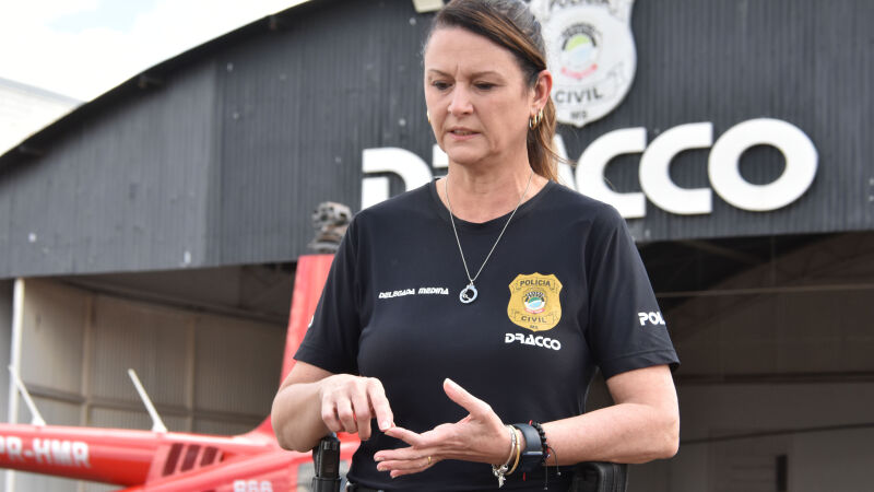 Delegada Ana Cláudia Medina fala sobre a operação de ontem