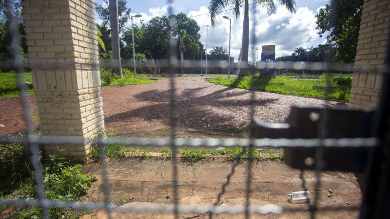 Horto florestal está fechado há 8 meses, desde a queda de uma árvore durante temporal