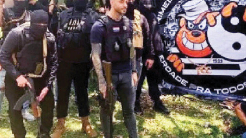 Marset apareceu recentemente em vídeo do PCC, feito na Bolívia