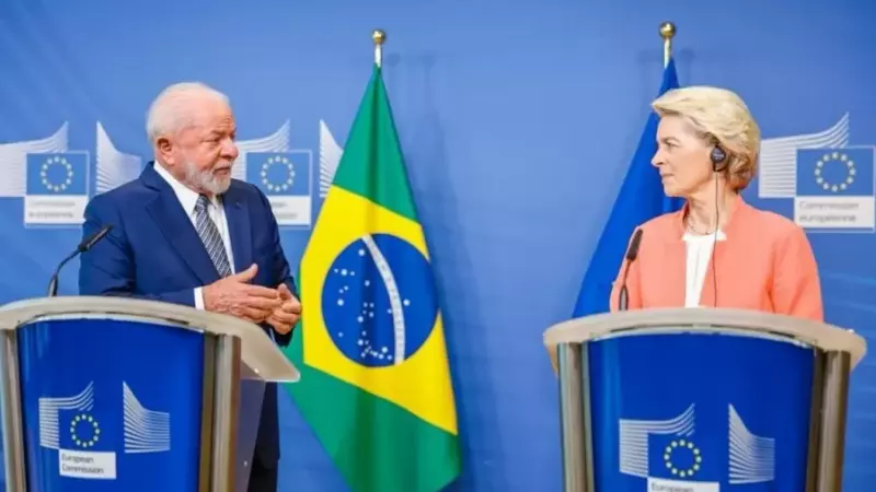 Presidente Lula se reúne com Ursula Von Der Leyen, presidente da Comissão Europeia