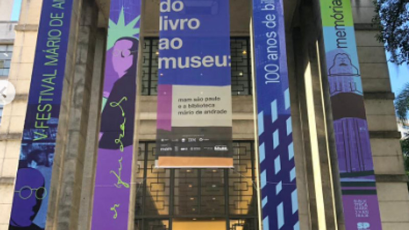 Foto: Reprodução Instagram Biblioteca Mário de Andrade