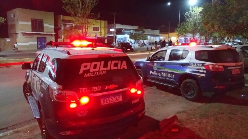 Polícia Militar de Ribas do Rio Pardo foi acionada para atender a ocorrência na madrugada deste domingo (14)