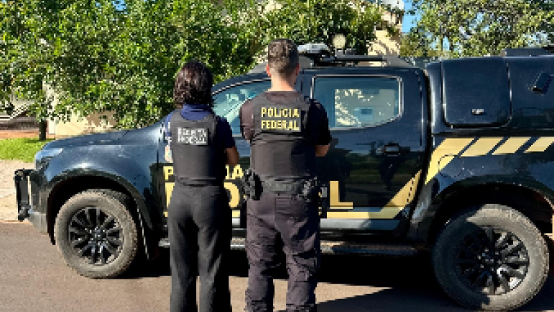 O material recolhido será periciado, e a PF não descarta novas diligências nos próximos dias