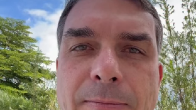 Foto: Reprodução Instagram de Flávio Bolsonaro
