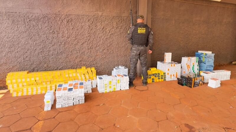 DOF apreende produtos irregulares avaliados em R$ 5,1 milhões