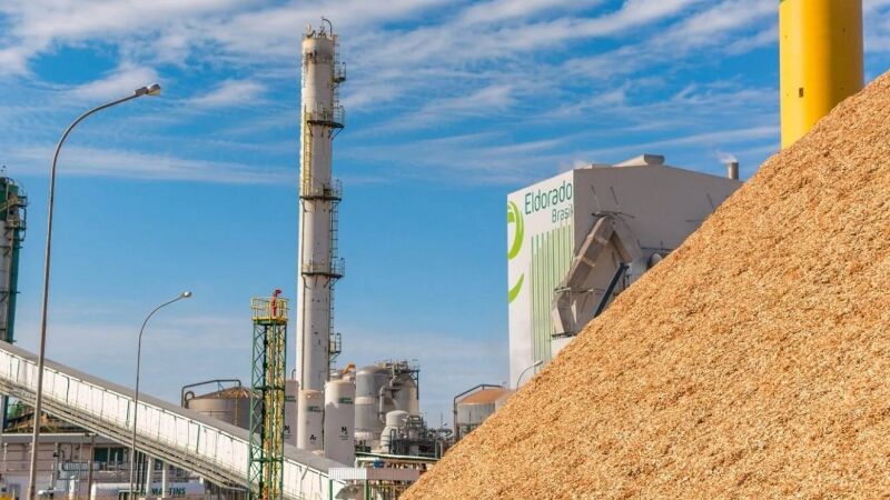 Instalada em Três Lagoas, a Eldorado produz em torno de 1,8 milhão de teneladas por ano e a meta é despachar tudo por ferrovia