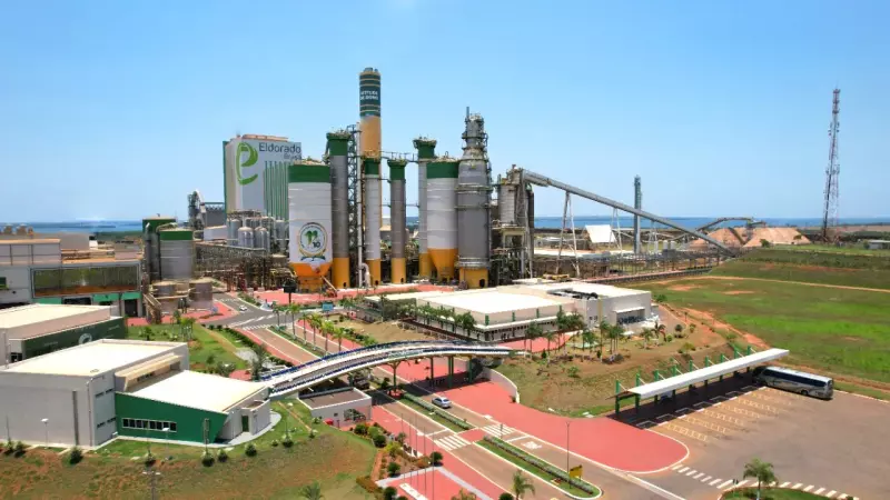 A Eldorado, dos irmãos Batista, funciona em Três Lagoas desde 2012 e existe a previsão de que sua capacidade aumente em 100%