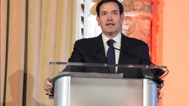 Marco Rubio,  secretário de Estado