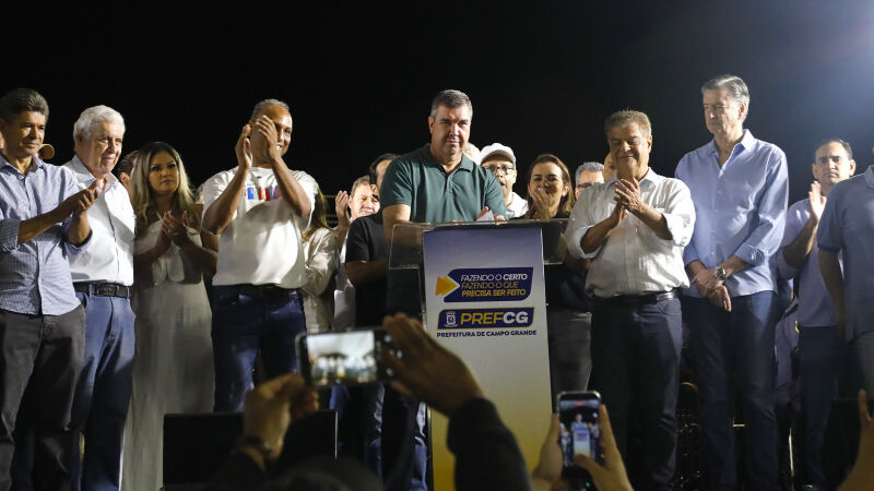 Nelsinho Trad participou ao lado de Riedel das festividades dos 44 anos da região das Moreninhas