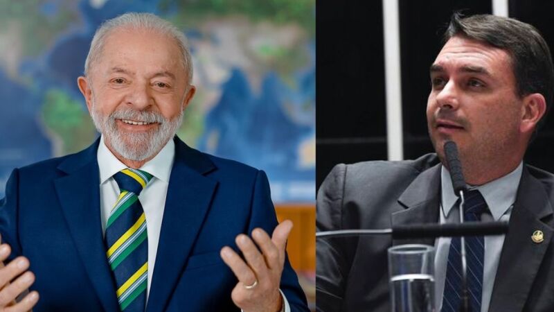 Lula pode enfrentar Flávio Bolsonaro em 2026
