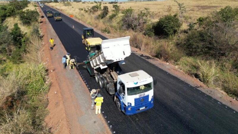 Apontada como líder do cartel, a empreitera LCM toca obra de recapeamento de R$ 108 milhões na MS-436, no norte de MS