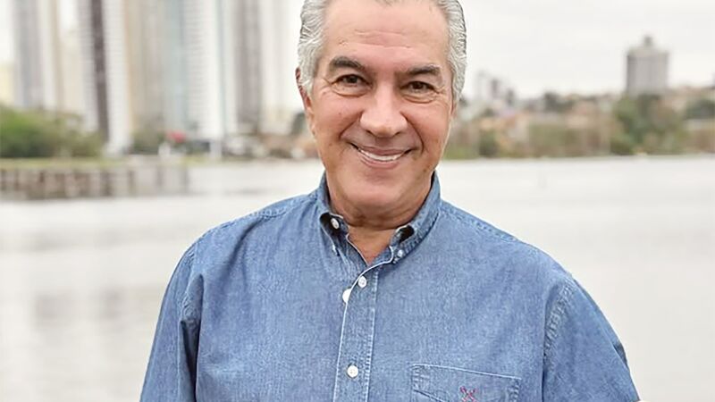 O ex-governador Reinaldo Azambuja (PL) é pré-candidato a senador nas eleições do próximo ano