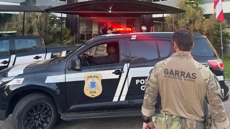 Policiais do Garras em Salvador (BA)