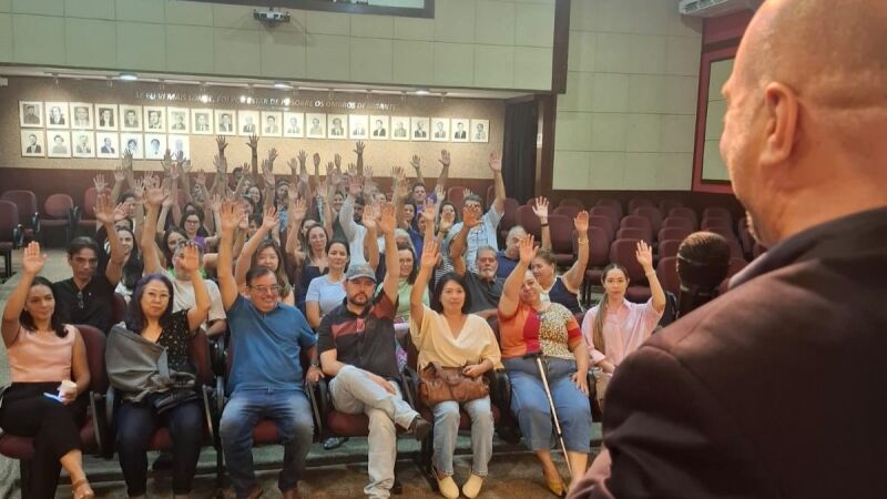 Proposta da Prefeitura foi abaixo do esperado pela classe, que recusou em Assembleia nesta sexta-feira (5)