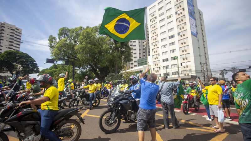 Manifestação bolsonarista em 3 de agosto de 2025