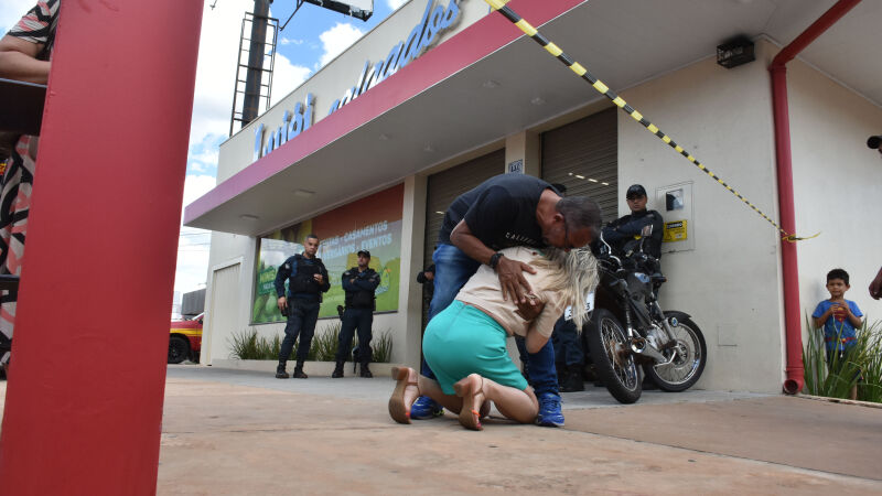 Assassinato ocorreu nesta quarta-feira, na Avenida Julio de Castilhos, em Campo Grande