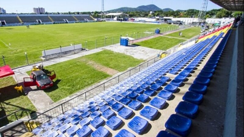 Estádio Arthur Marinho, em Corumbá