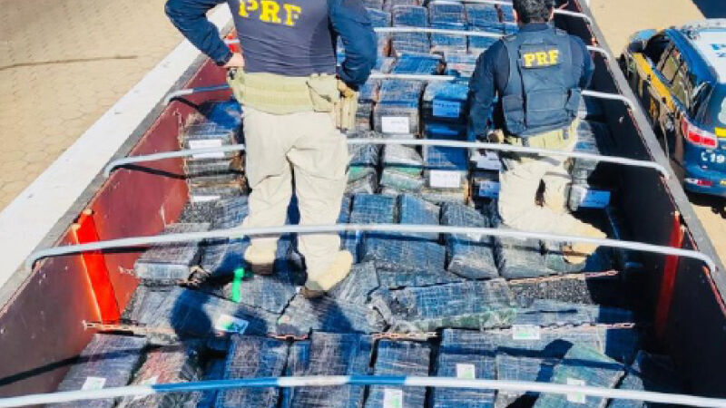 Apreensão de cocaína realizada pela PRF em Terenos