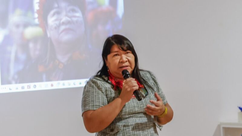 Joenia Wapichana, presidenta da Funai