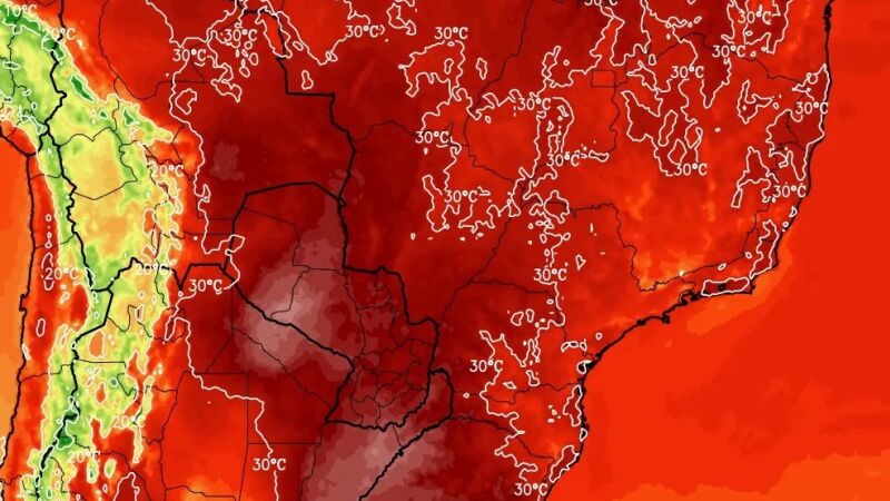 Calor será extremo em MS e grande parte do Brasil na última semana de janeiro