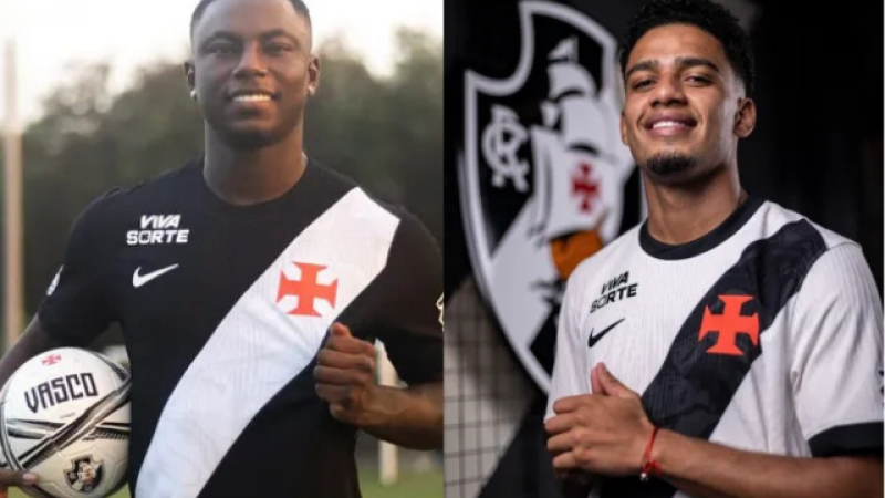 O colombiano Marino Hinestroza, à esquerda, e Brenner, à direita