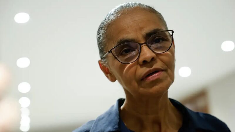 Marina Silva, ministra do Meio Ambiente e Mudança do Clima
