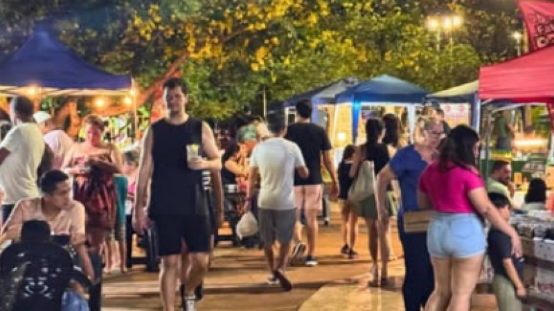 A feira será realizada no segundo sábado e domingo de cada mês