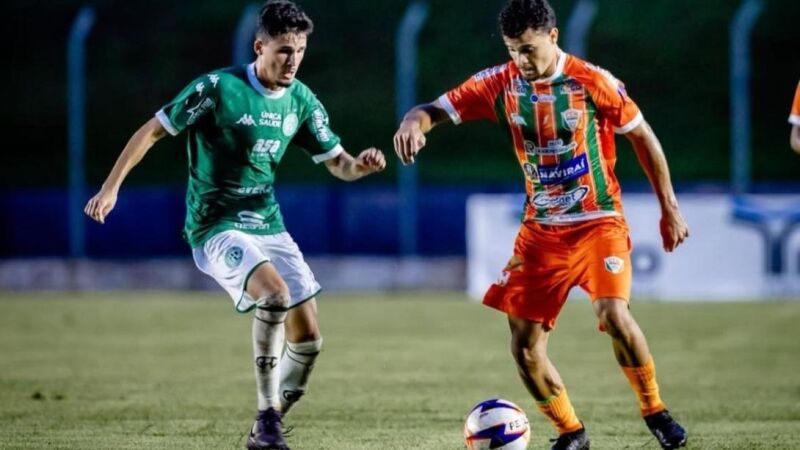 Naviraiense foi dominado pelo Guarani na terceira rodada da Copinha e foi eliminado da competição