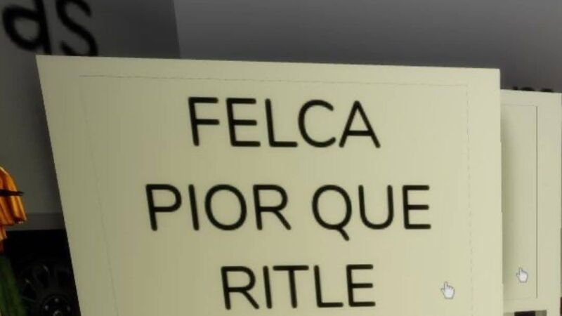 Usuários do Roblox passaram a acusar Felca de ser nazista por restringir a liberdade na plataforma