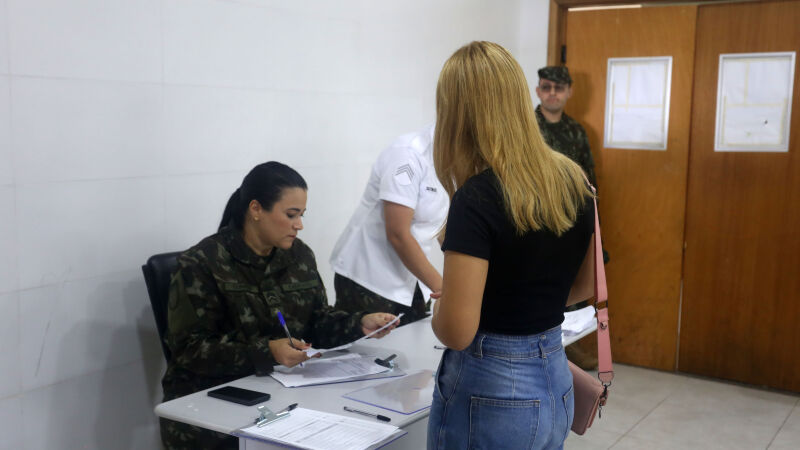 Na manhã desta segunda-feira (2), as voluntárias fazem a Seleção Complementar, onde passam por entrevista, exames médicos e orientações