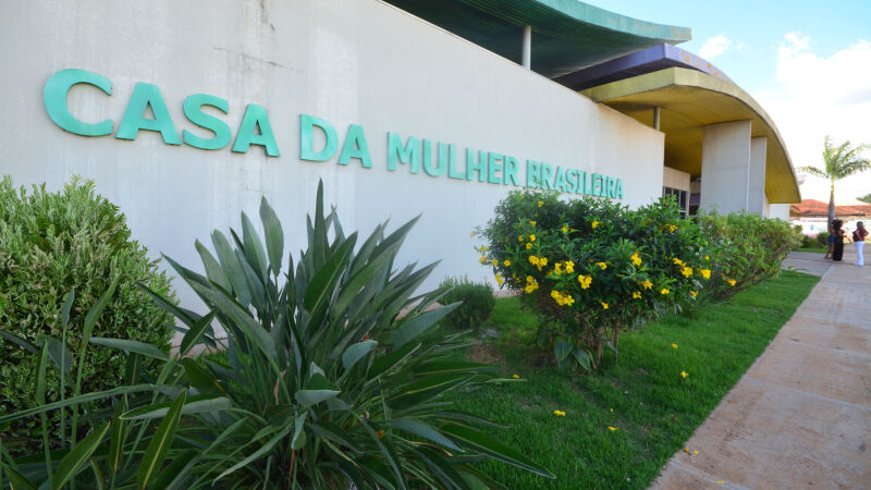 Fachada da Casa da Mulher Brasileira em Campo Grande