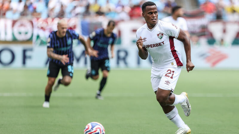 John Arias jogou pelo Fluminense até julho do ano passado, quando se transferiu para a Inglaterra