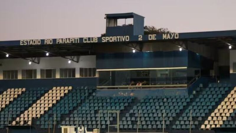 Estádio Rio Parapity, em Pedro Juan Caballero 