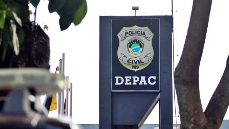 Indivíduo foi preso por agentes da PM e encaminhado até a Depac de Dourados