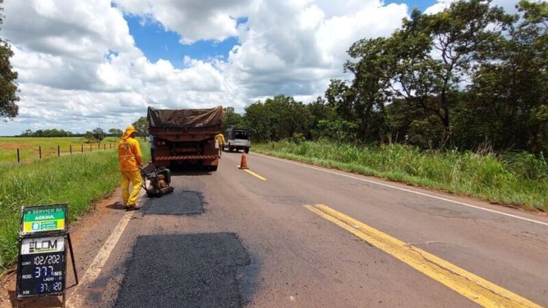 Ás vésperas de ser privatizada, a MS-377 está recebendo reparos em 48 dos cerca de 130 quilômetros
