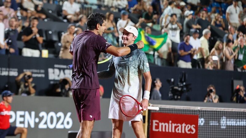 Os brasileiros João Fonseca e Marcelo Melo estão na decisão do Rio Open