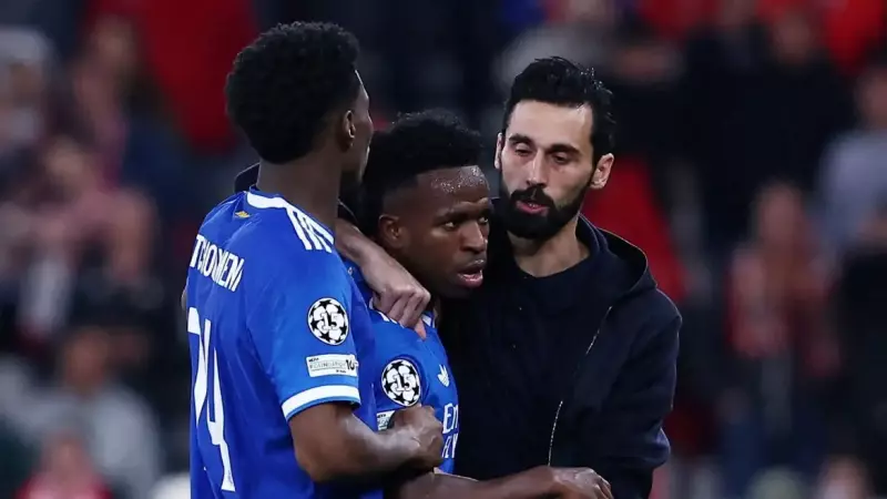 Vini Júnior marcou o único gol da vitória do Real sobre o Benfica, em Portugal. Ainda falta o segundo confronto