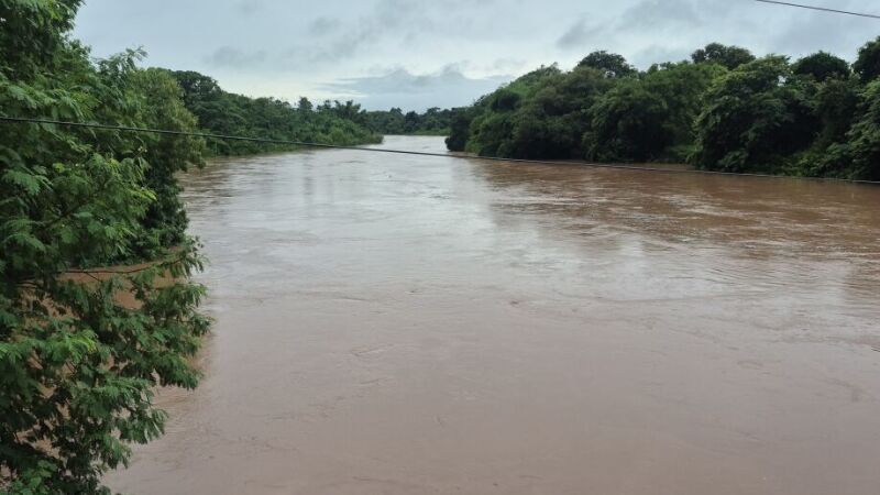 Nível do Rio Aquidauana subiu  nas últimas horas 