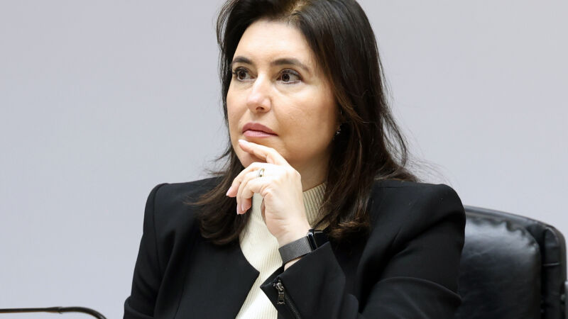 A ministra do Planejamento e Orçamento, Simone Tebet, deve disputar as eleições por São Paulo