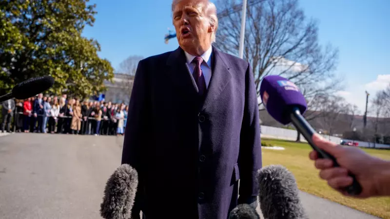 Declarações de Donald Trump foram dadas nesta sexta-feira (27) durante encontro com jornalistas