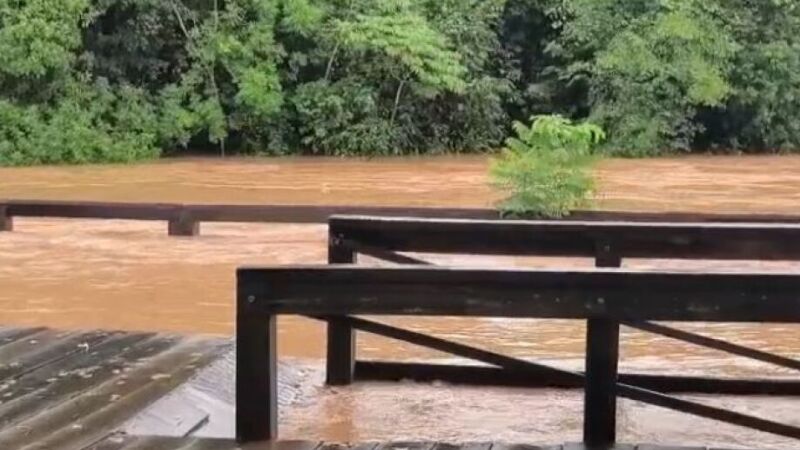 Segundo o decreto, desde o dia 2 de fevereiro o município acumulou 238 milímetros de chuva