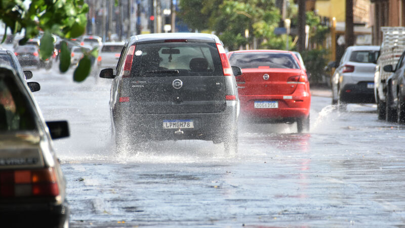 As chuvas não descartam calorão na próxima semana