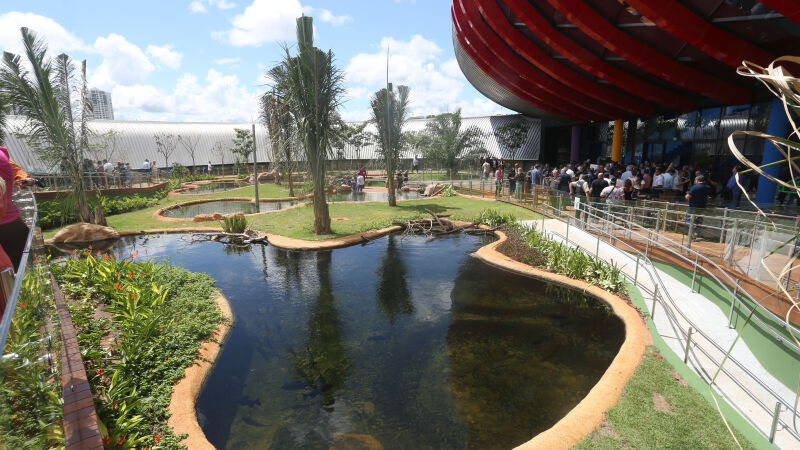 Aquário atingiu a marca de 100 espécies reproduzidas dentro do complexo