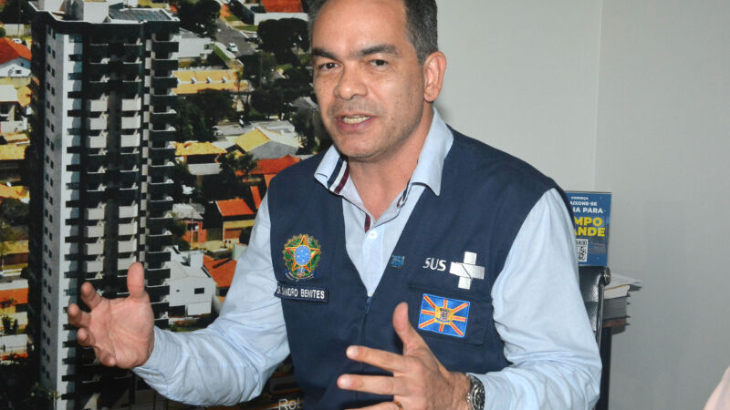 Ex-vereador e diretor-presidente da FUNESP, Sandro Benites