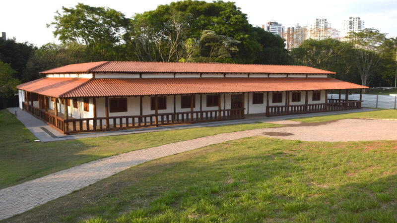 Casa do Homem Pantaneiro está localizada dentro do Parque das Nações Indígenas