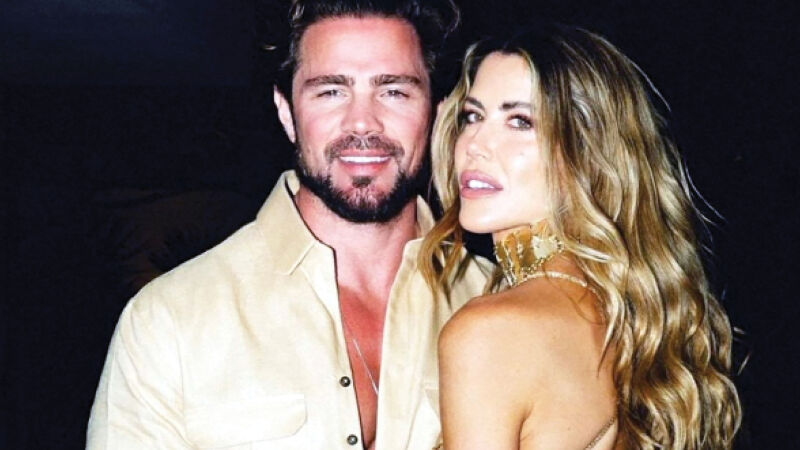 O banqueiro Daniel Vorcaro, controlador do Banco Master, e a sua ex-noiva Martha Graeff